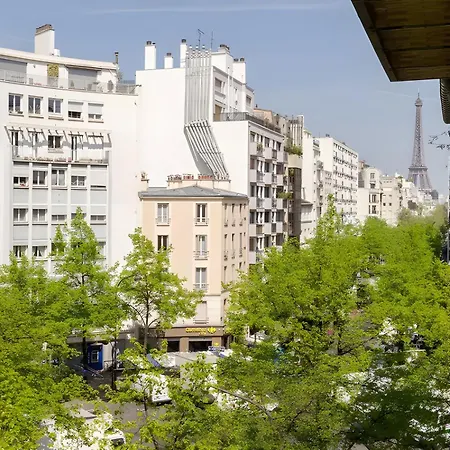 2 Pieces Avec Vue Tour Eiffel شقة *